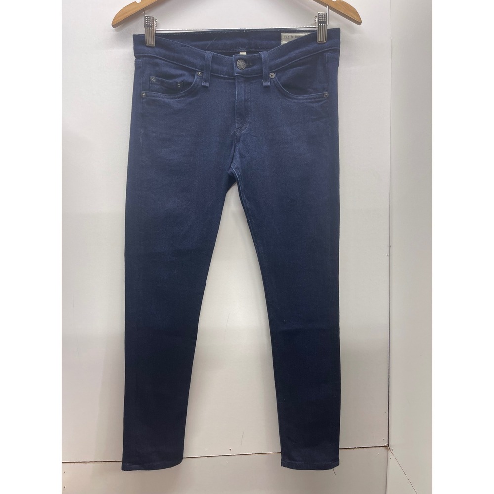 Rag & Bone Capri Skinny Jeans Indigo Blue W1526U002 Size 26